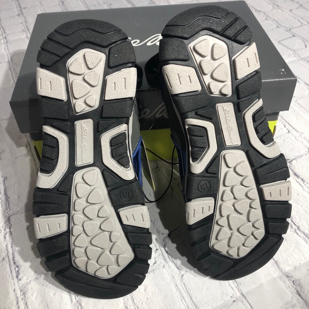 NIB! KIDS Eddie Bauer Mikey Sandal Blue & Gray - Picture 2 of 12